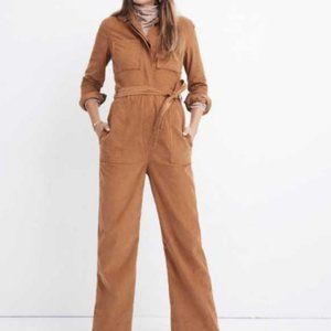 Madewell Belted Corduroy Jumpsuit